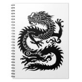 Traditionele Chinese draak Notitieboek (Voorkant)