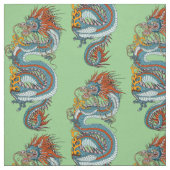 Traditionele Chinese draak Stof (Swatch)