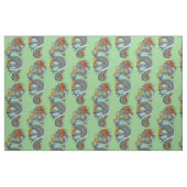 Traditionele Chinese draak Stof (Fat Quarter)