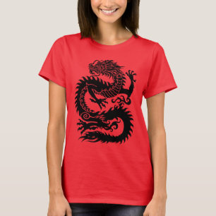 Traditionele Chinese draak T-shirt