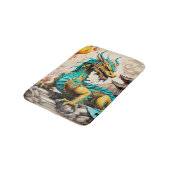 Traditionele Chinese draak voor Chinees Nieuwjaar Badmat (Gekanteld)