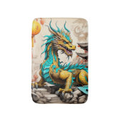 Traditionele Chinese draak voor Chinees Nieuwjaar Badmat (Voorkant Verticaal)