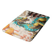 Traditionele Chinese draak voor Chinees Nieuwjaar Badmat (Gekanteld)