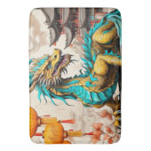 Traditionele Chinese draak voor Chinees Nieuwjaar Badmat (Voorkant Verticaal)