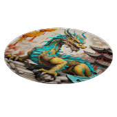 Traditionele Chinese draak voor Chinees Nieuwjaar Snijplank (Hoek)