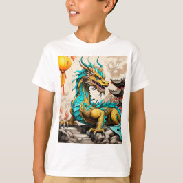 Traditionele Chinese draak voor Chinees Nieuwjaar T-shirt