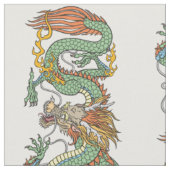 Traditionele Chinese draak YIN YANG Stof (Close Up)