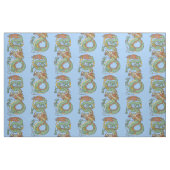 Traditionele Chinese dragon Fabric Stof (Fat Quarter)