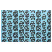 Traditionele Chinese dragon Fabric Stof (Fat Quarter)