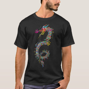 Traditionele Chinese drakensymbool voor macht en S T-shirt