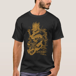 Traditionele Chinese drakensymbool voor macht en S T-shirt