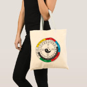 Traditionele Chinese Geneeskunde Lichaamsklok Vier Tote Bag (Voorkant (product))
