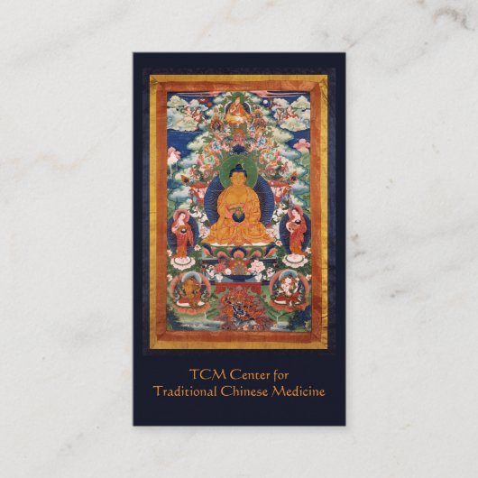 Traditionele Chinese geneeskunde Visitekaartje (Voorkant)