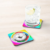 Traditionele Chinese geneesmiddelenklok Bier Onderzetter (Rechterzijde)