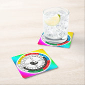 Traditionele Chinese geneesmiddelenklok Kartonnen Onderzetters (Insitu)