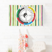 Traditionele Chinese geneesmiddelenklok Square Sti Spandoek (Insitu)