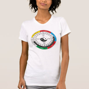 Traditionele Chinese geneesmiddelenklok T-Shirt Sh