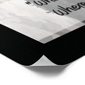 Traditionele Chinese gezegde Pijn Poster (Hoek)