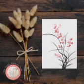 Traditionele Chinese iris - één Briefkaart