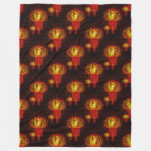 Traditionele Chinese lantaarns - naadloos patroon 