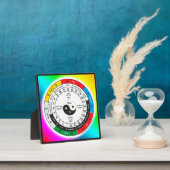 Traditionele Chinese Mok van de klok in de klok Fotoplaat (Insitu)