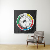 Traditionele Chinese Mok van de klok in de klok Wandkleed (In Situ (horizontaal))