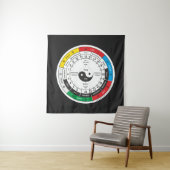 Traditionele Chinese Mok van de klok in de klok Wandkleed (In situ)