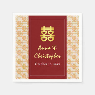 Traditionele Chinese Peranakan-huwelijk Servet