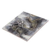 Traditionele Chinese schilderijen, jaar van de dra Tegeltje (Zijkant)