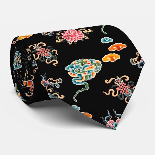 Traditionele Chinese Stropdas (Opgerold)