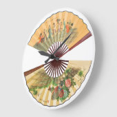 Traditionele Chinese ventilatoren Grote Klok (Hoek)