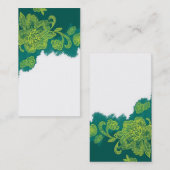 traditionele chinese visitekaartje (Voorkant / Achterkant)