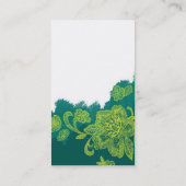 traditionele chinese visitekaartje (Achterkant)