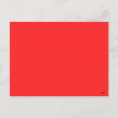 Traditionele Chinese vuurwerk Ox Jaar VPC Feestdagenkaart (Achterkant)