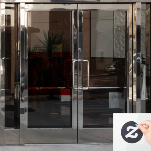 Traditionele Chinese vuurwerkers in Tiger Jaar WC0 Raamsticker (Kantoordeur)