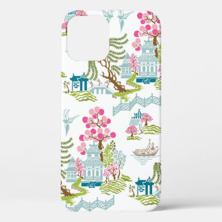 Traditionele Chinoiserie in lentekleuren Case-Mate iPhone Case