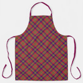 Traditionele Clan Chef Glasgow Hoogland Plaid Schort (Voorkant)
