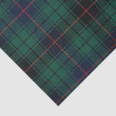 Traditionele Clan Davidson Schotse Tartan Plaid Tissuepapier (Detail)