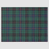 Traditionele Clan Davidson Schotse Tartan Plaid Tissuepapier (Voorkant)