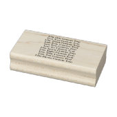 Traditionele Custom Business 11 Lijnen van Serif T Rubberstempel (Stempel)