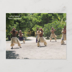 Traditionele Dansers, Lifou Eiland, Briefkaart