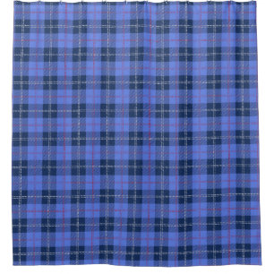Traditionele Davidson Clan Plaid Tartan Douchegordijn