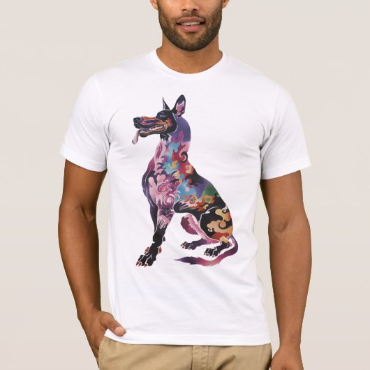 Traditionele Doberman T-shirt (Voorkant)