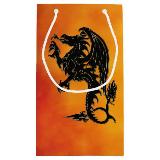 Traditionele draak klein cadeauzakje (Achterkant)