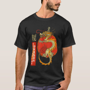 Traditionele draak Onderteken het Jaar van Dragon  T-shirt