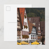 Traditionele Duitse huizen Briefkaart (Voorkant / Achterkant)