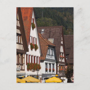 Traditionele Duitse huizen Briefkaart