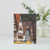 Traditionele Duitse huizen Briefkaart (Staand voorkant)