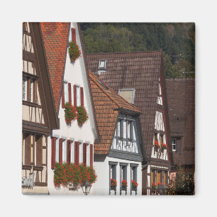 Traditionele Duitse huizen Magneet