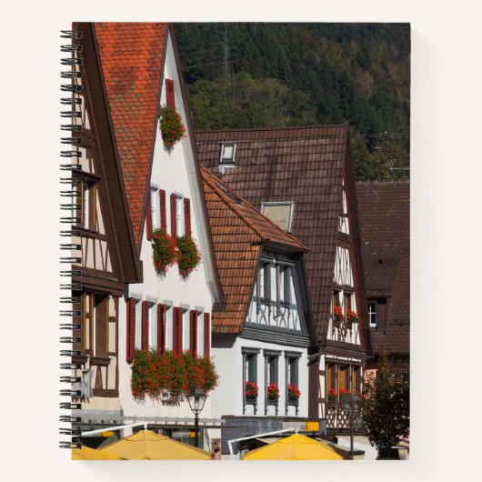 Traditionele Duitse woningen Notitieboek (Voorkant)